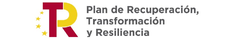 Logo TPR, Plan de recuperación, transformación y resiliencia